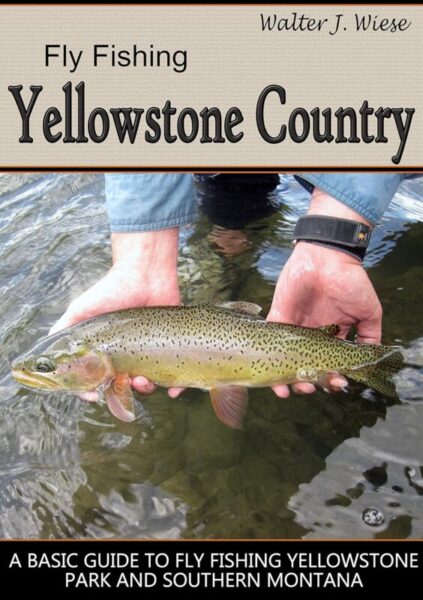 cover of fly fishing yellowstone country book